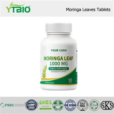 Moringa lapu tabletes